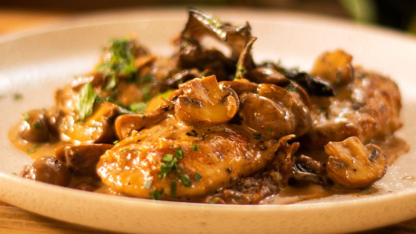 Creamy Chicken Marsala